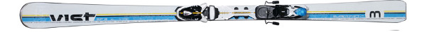 The Vist Super Front Tre is probably the best SL ski in the market today. © Vist
